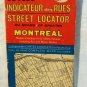 Lovell Street Locator Greater Montreal Indicateur des Rues 1977 edition 1125vf