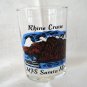 Rhine Cruise souvenir shot glass MFS Santa Maria Lorelei 1148vf