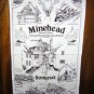 Minehead Somerset cotton souvenir towel Sally Jayne 1156vf