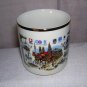 Munich München Oktoberfest souvenir mug porcelain gold rim unused 1171vf