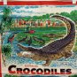 Australian Crocodiles Neil designed cotton linen towel unused 1200vf