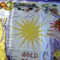 Vintage souvenir satin faced scarf Australia Gold Coast by Neil 1235vf