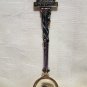 Montevideo silver plated souvenir spoon vintage figural city hall 1255vf
