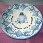 Domingo Punter Teruel pottery commemorative plate from Spain mint 1270vf