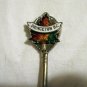 Princeton BC Canada souvenir spoon enameled maple leaf vintage 1278vf
