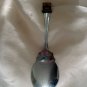 Dunoon Scotland souvenir sugar spoon chrome vintage 1281vf