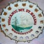 Volcanic Mt. St. Helens Washington plate vintage 1290vf