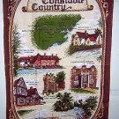 Constable country souvenir tea towel very British Clive Mayor vintage 1313vf