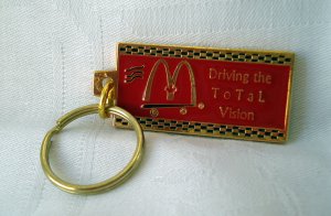 McDonalds souvenir key ring Golden Arches Cornelius 1999  1326vf