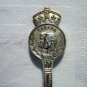 Royal visit to Canada 1939 King George souvenir spoon silverplate vintage 1327vf