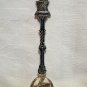 Holland souvenir spoon turning windmill decorated bowl silver plate vintage 1390vf