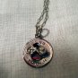 Reno Nevada pendant necklace Crea sterling silver dice sapphire as new 1421vf