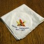 Souvenir hanky Canada Centennial 1867-1967 embroidered linen vintage 1421vf