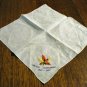 Souvenir hanky Canada Centennial 1867-1967 embroidered linen vintage 1421vf