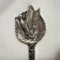 Pewter souvenir spoon Gibsons Canada goose as new vintage 1430vf