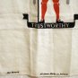 Eastern Chartered Trust Company Beefeater linen advertising towel vintage 1430vf
