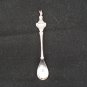 Figural souvenir spoon Panama City Panama Balboa statue silverplate vintage 1436vf