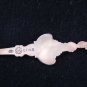 Figural souvenir spoon Panama City Panama Balboa statue silverplate vintage 1436vf