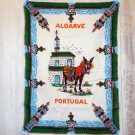 Algarve Portugal souvenir towel all cotton great vintage 1452vf