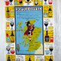 Scotch coffee souvenir towel cotton linen recipe vintage1453vf