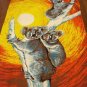 Koalas souvenir cotton linen towel Australia excellent vintage 1478vf