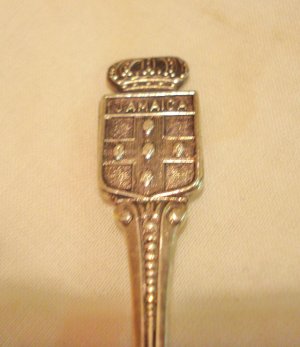 Jamaica souvenir spoon silverplate AMCO very good vintage 1481vf