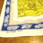 Windsor Castle souvenir linen tea or kitchen towel vintage 1485vf