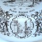Old Montreal souvenir plate Wood & Sons ironstone England vintage 1520vf