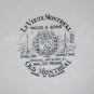 Old Montreal souvenir plate Wood & Sons ironstone England vintage 1520vf