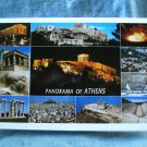 Panorama of Athens souvenir accordian postcard booklet 10 pcs pre-owned unused 1524vf