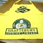 Shaftebury Brewing Company chef style apron bright yellow preowned 1528vf