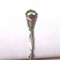 Penticton Canada sterling silver souvenir spoon Indian stem vintage 1556vf