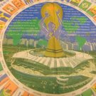Mystery souvenir scarf Korea The Ultimate Goal Japan 2002 John 3:16 pink world congress 1611vf