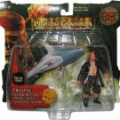 Disney Pirates Of The Carribean Series 1 Deluxe Shark Attack Pintel with Snapping Shark New