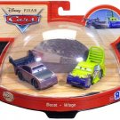 Disney Pixar CARS Movie Toys r Us Exclusive Wood Collection Boost & Wingo 2-Pack New