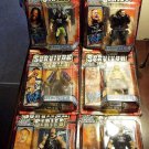 WWF WWE Jakks Survivor Series - Signature Series 4 Blue Edition - Complete Set 6 Action Figures