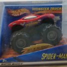 Mattel Hot Wheels 2001 Monster Jam Motorized SPIDER-MAN Rev n Go Power Truck Scale 1:43 New