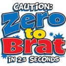 Zero to Brat in 2.5 seconds Kids Tshirt