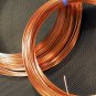 1/2 Round Copper Jewelry Wire - 20 Gauge - 50 feet -Hard to Find