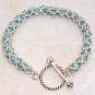 Sterling and Turquoise Bead Bracelet