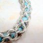 Sterling and Turquoise Bead Bracelet