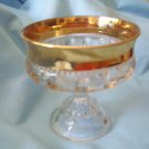 Beautiful Kings Crown Gold Rim Compote Candy dish