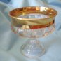 Beautiful Kings Crown Gold Rim Compote Candy dish