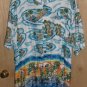 Mens Ocean Current Hawaiian Camp Shirt Size XL Colorful