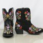 Amelia western mid-heeled cowboy boot