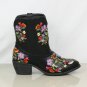 Amelia western mid-heeled cowboy boot
