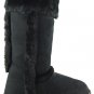 Snug12 Faux suede winter fur boots