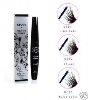 NYX DOLL EYE MASCARA VOLUME EXTREME BLACL