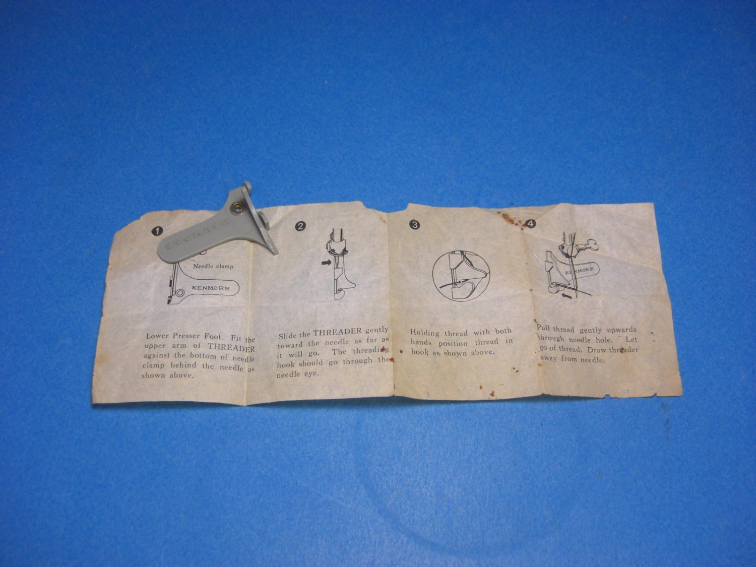 Sears Kenmore Sewing Machine Threader