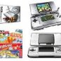 Nintendo DS Dual Screen Handheld Video Game System Bundle with 4 Games